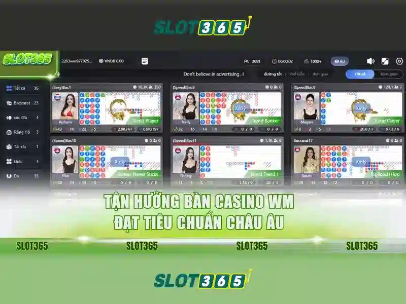 Slot365: Đánh giá và trải nghiệm casino trực tuyến hàng đầu