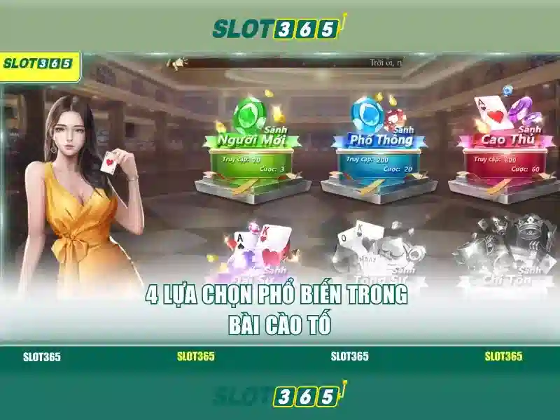 Slot365: Nơi trải nghiệm trò chơi xèng phong phú