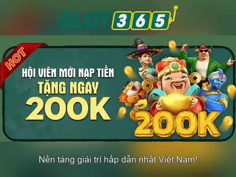 Trải nghiệm người chơi tại Slot365
