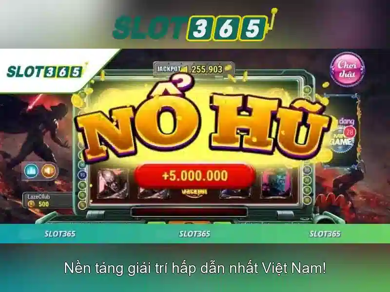 Slot365: Cổng trò chơi slot trực tuyến uy tín
